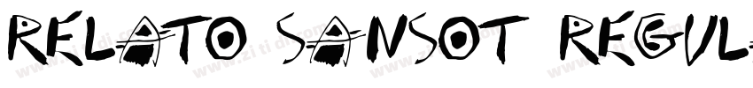 Relato SansOT Regula字体转换